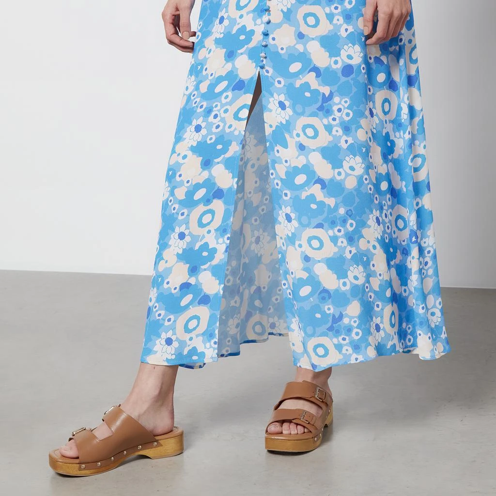 商品Rixo|RIXO Women's Aspen Midi Dresses - Blue Scandi,价格¥792,第4张图片详细描述