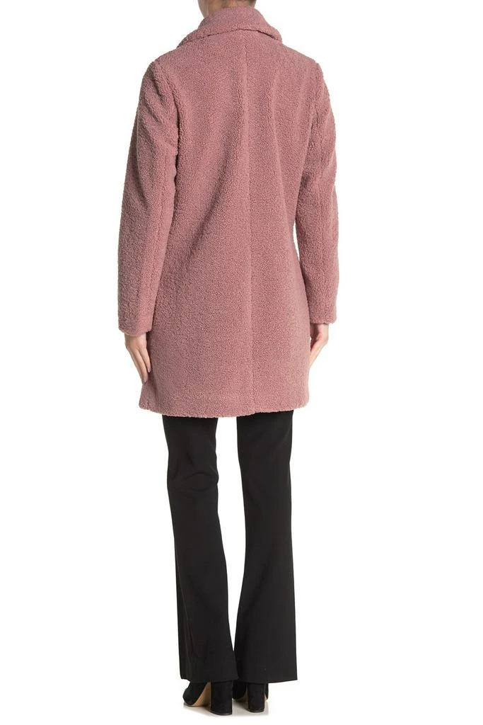 商品French Connection|Faux Shearling Teddy Notch Collar Coat,价格¥430,第2张图片详细描述