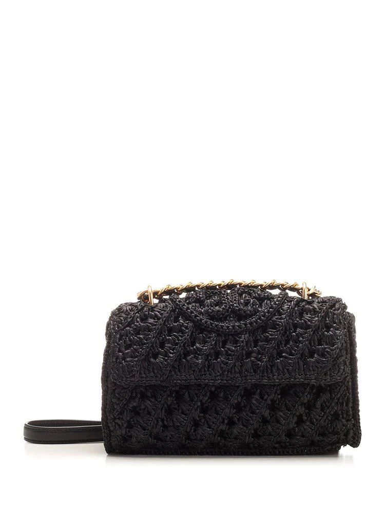 商品Tory Burch|Tory Burch Fleming Crochet Small Shoulder Bag,价格¥2863,第1张图片