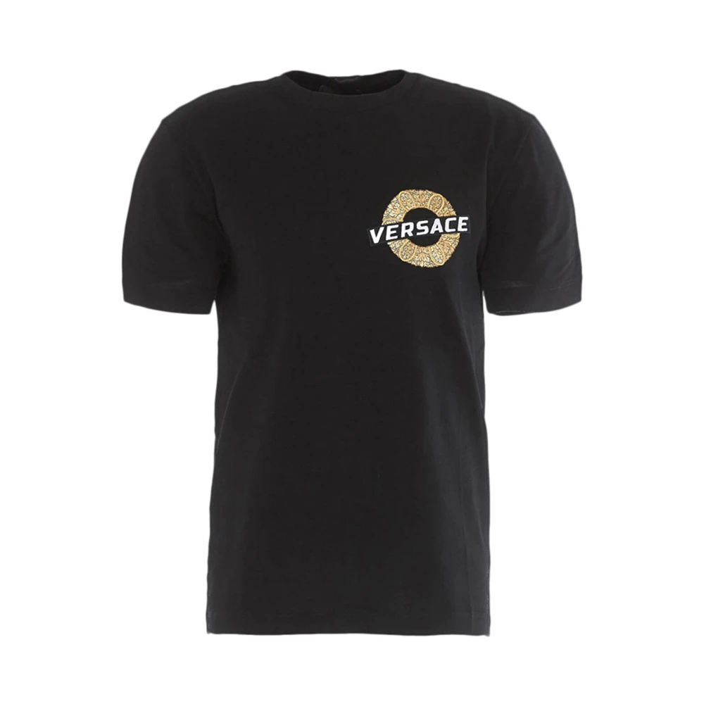 商品[国内直发] Versace|VERSACE 黑色男士T恤 A81941-A224589-A008,价格¥3794,第1张图片