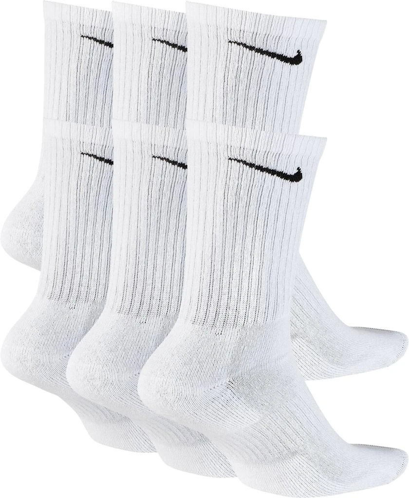 商品NIKE|Nike Kids' Everyday Cushioned Crew Socks - 6 Pack,价格¥181,第2张图片详细描述
