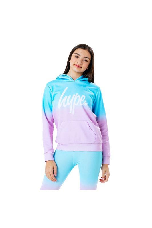 商品HYPE|Girls Fade Hoodie Pink/Blue,价格¥307,第2张图片详细描述
