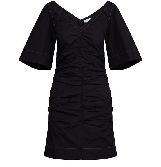商品Ganni|短款府绸连衣裙,价格¥915,第1张图片