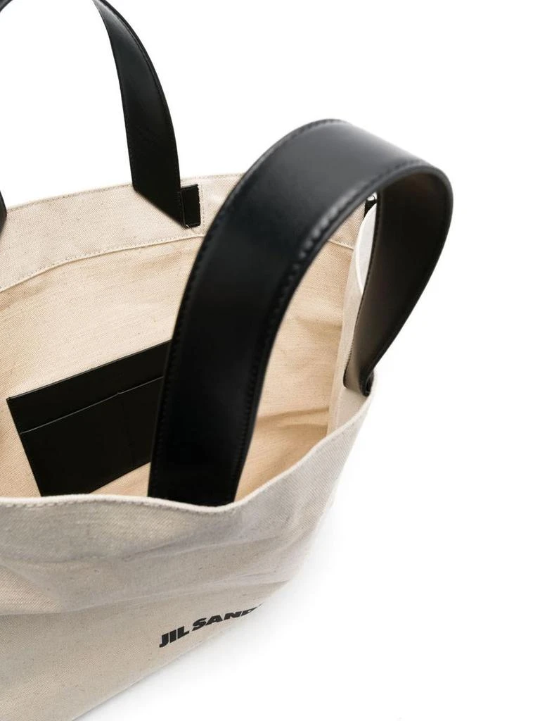 商品Jil Sander|JIL SANDER Logo-print tote bag,价格¥2706,第3张图片详细描述