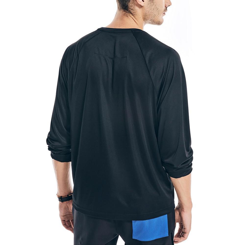 商品Nautica|Men's Competition Sustainably Crafted Long-Sleeve T-Shirt,价格¥355,第4张图片详细描述