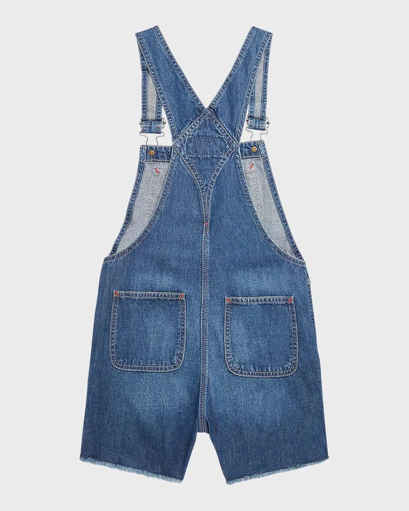 商品Ralph Lauren|Girl's Polo Country Denim Shortall, Size 7-16,价格¥435,第2张图片详细描述