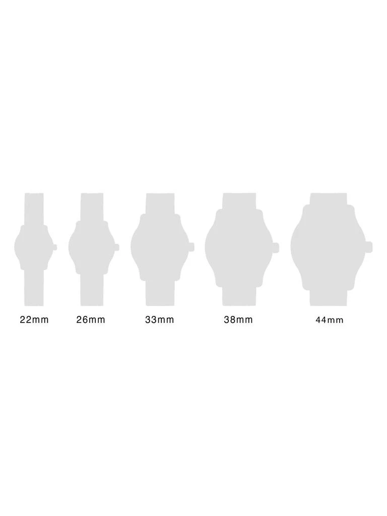 商品Gevril|Wall Street 43MM Stainless Steel Bracelet Watch,价格¥7100,第4张图片详细描述