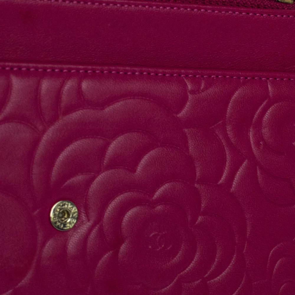 CHANEL WOC Shoulder bag in Pink Leather商品第7张图片规格展示