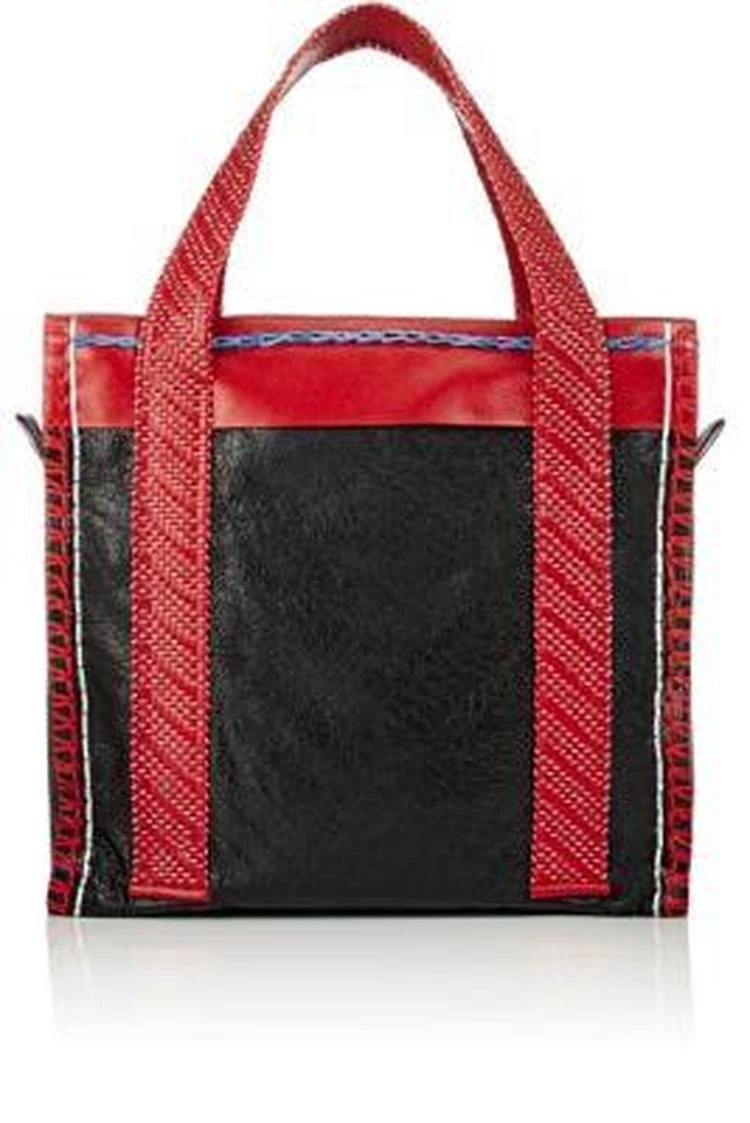 商品Balenciaga|Arena Leather Scaffold Medium Tote Bag,价格¥7139,第4张图片详细描述