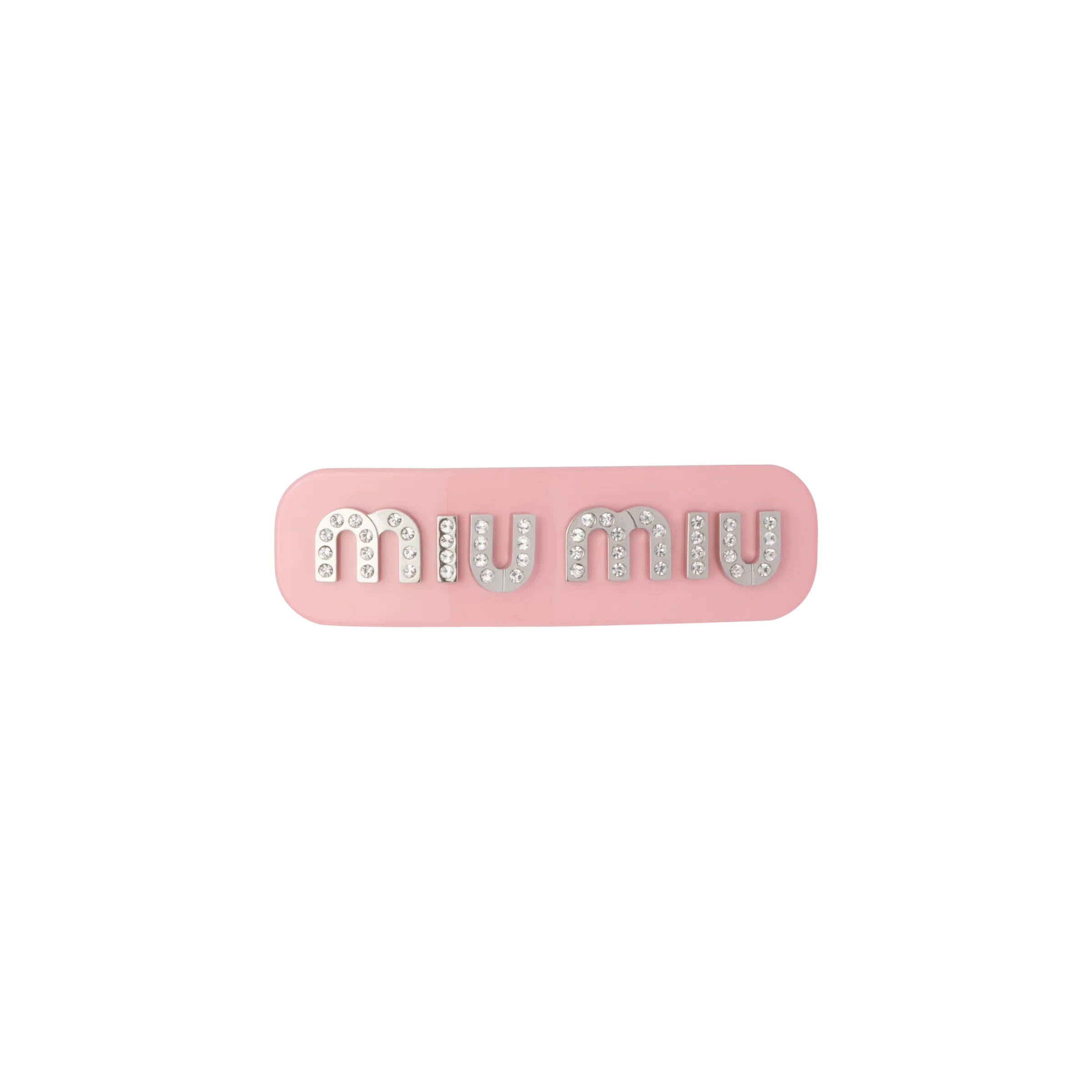 包邮包税【预售7天发货】 MIUMIU缪缪 23秋冬 女士 发夹 Pince à cheveux en plexiglas et métal 5IF071_2F4N_F03BU 商品