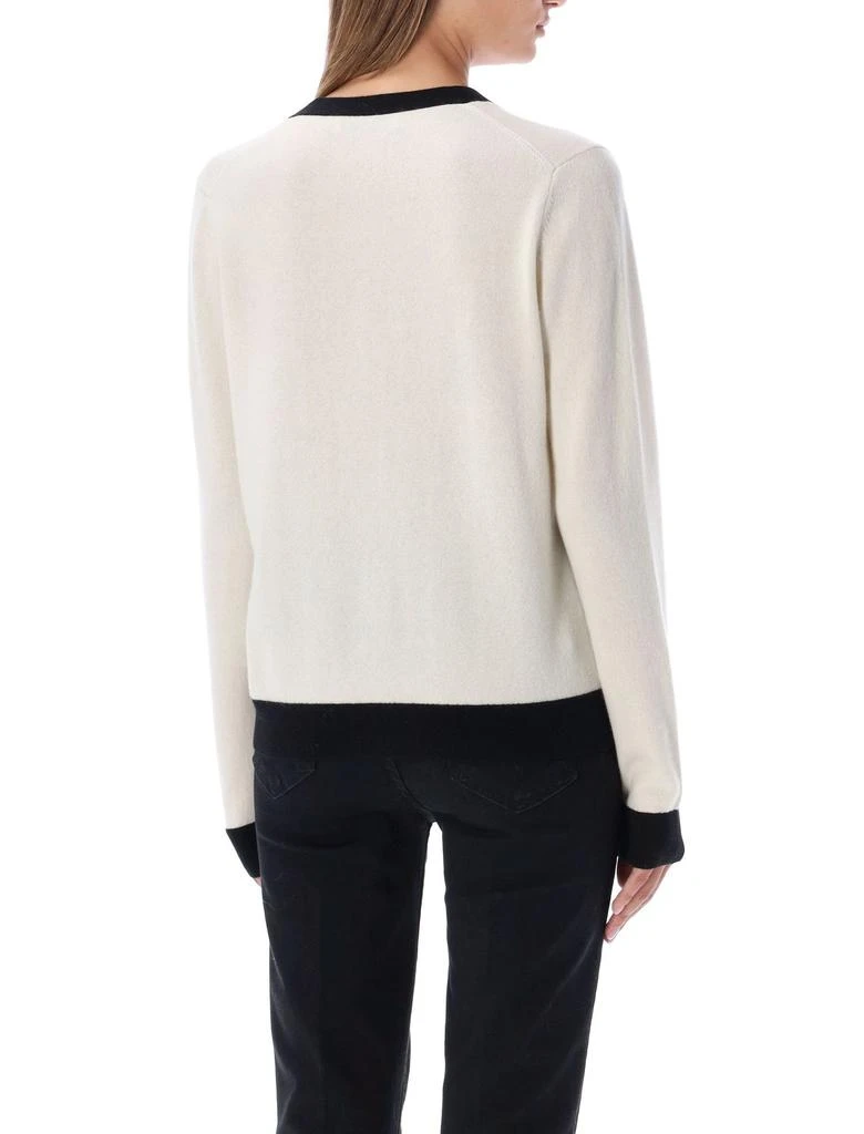 商品Tory Burch|Tory Burch Contrast Trim Knitted Cardigan,价格¥4114,第2张图片详细描述