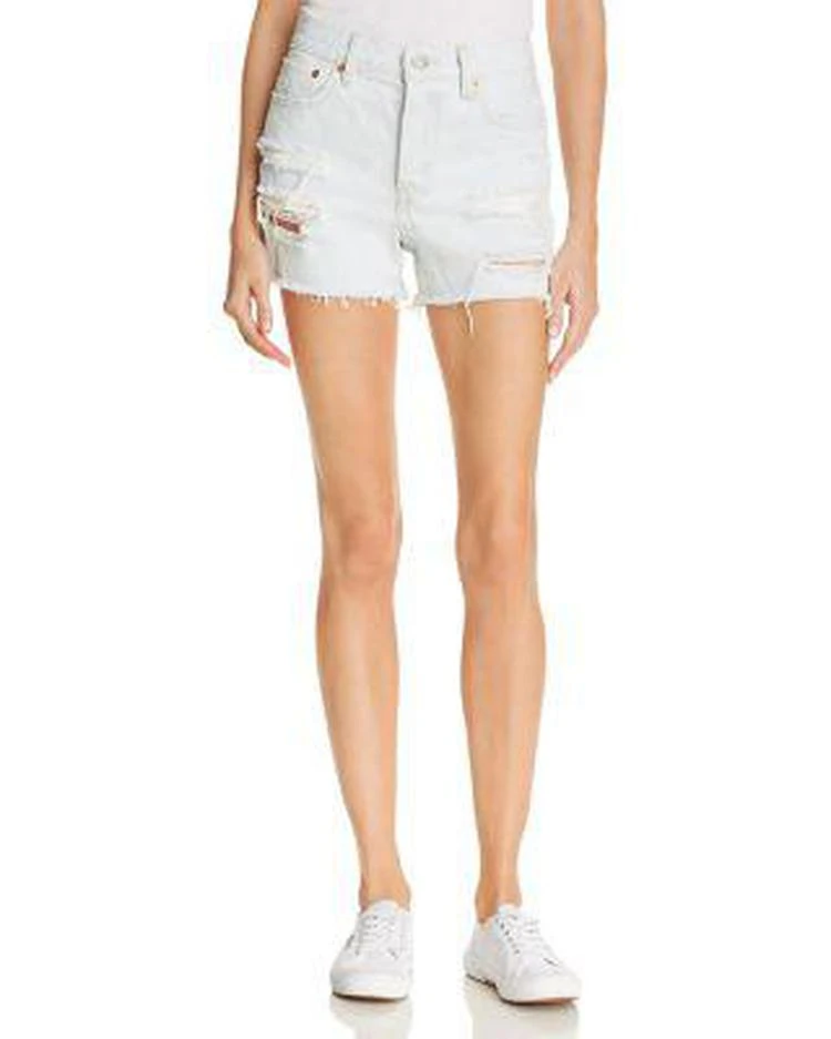 商品Levi's|Wedgie Denim Shorts in Thin Ice - 100% Exclusive,价格¥177,第1张图片