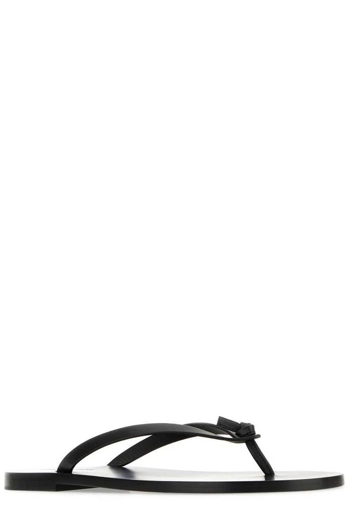 商品Yves Saint Laurent|Saint Laurent Laguna Open Toe Slides,价格¥3323,第2张图片详细描述