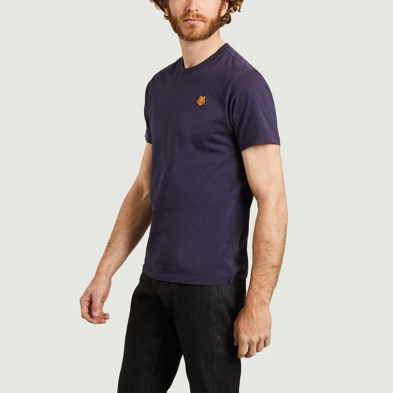 商品Kenzo|Tiger Crest organic cotton t-shirt Navy blue Kenzo,价格¥601,第2张图片详细描述