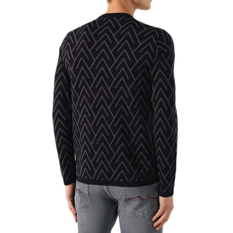 Emporio Armani 安普里奥 阿玛尼 男士深蓝色毛衣 6G1MT1-MTXZ-F925 商品