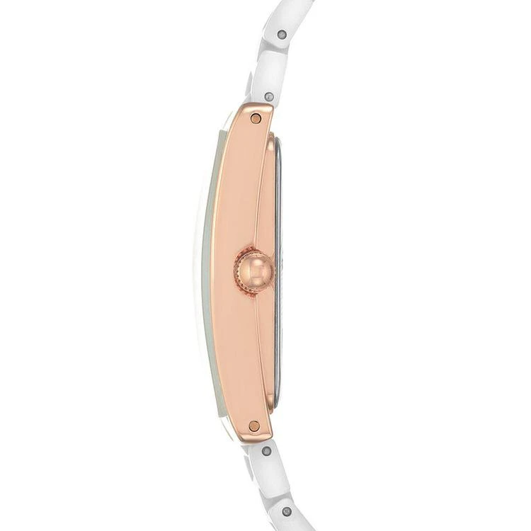 商品Anne Klein|Women's White Ceramic Bracelet Watch 28x35mm,价格¥489,第2张图片详细描述