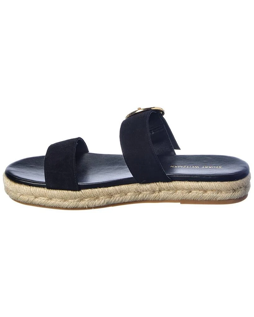 商品Stuart Weitzman|Stuart Weitzman Mykonos Two Strap Suede Sandal,价格¥696,第2张图片详细描述