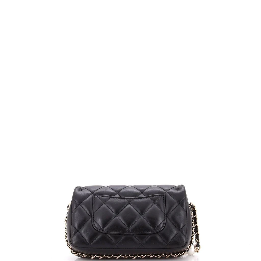 商品[二手商品] Chanel|My Precious Pearls Chain Flap Bag Quilted Lambskin Small,价格¥34663,第3张图片详细描述