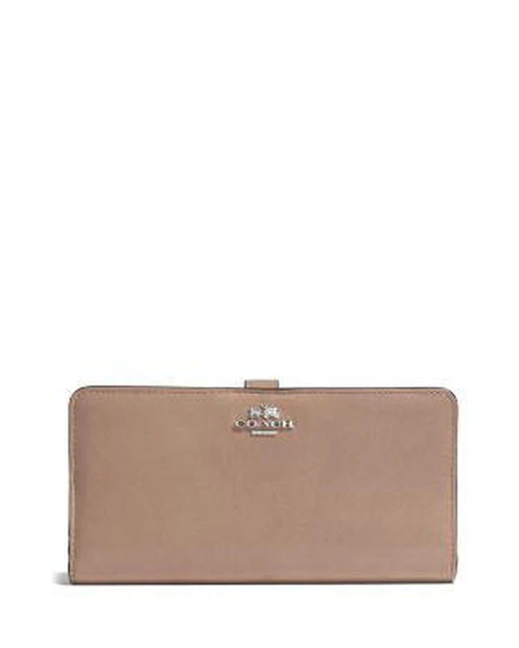 商品Coach|Madison Skinny Wallet in Leather,价格¥846,第1张图片