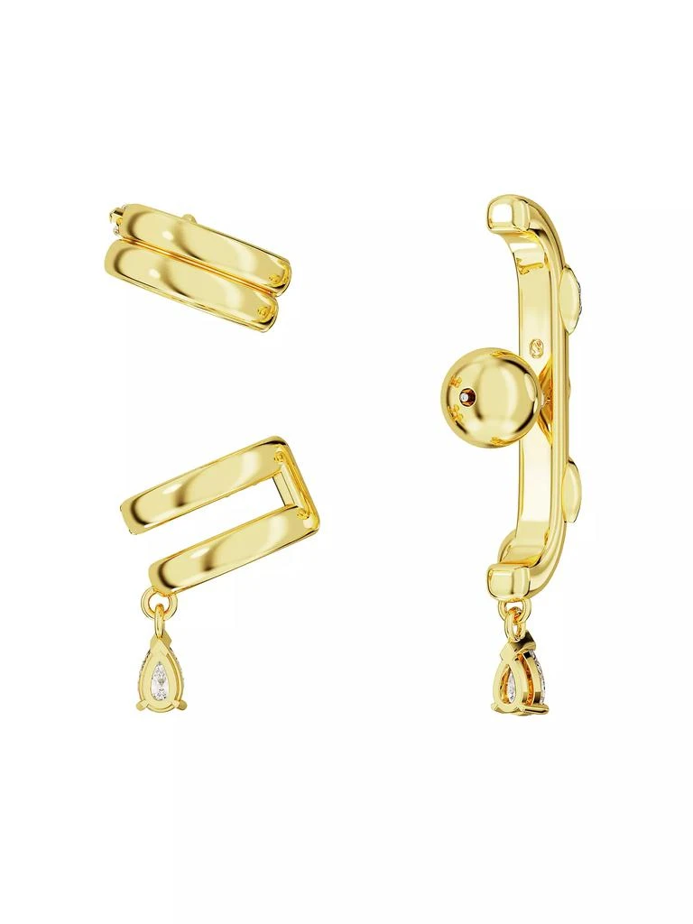 商品Swarovski|Imber Goldtone & Crystal 3-Piece Ear Cuff Set,价格¥1267,第4张图片详细描述