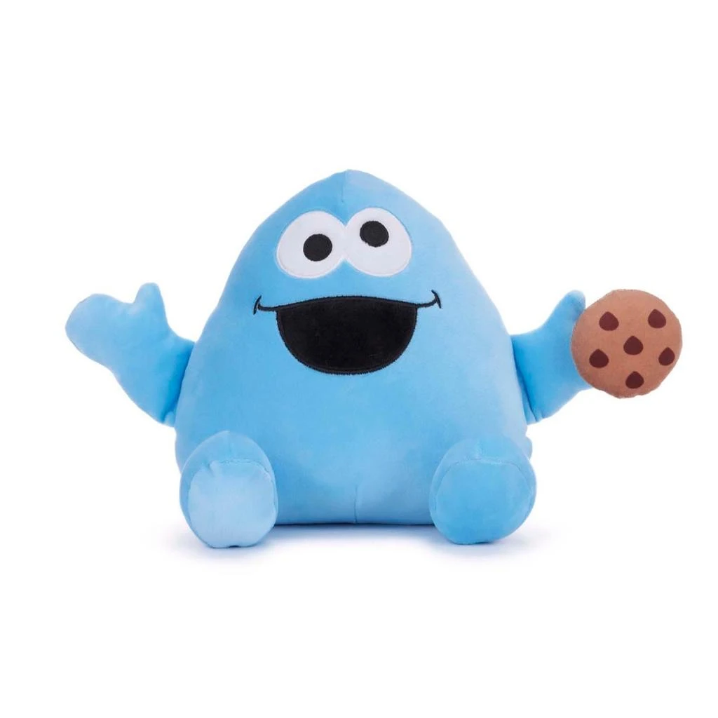 商品Posh paws|Seasame Street Podgies - Cookie Monster Plush,价格¥171,第1张图片