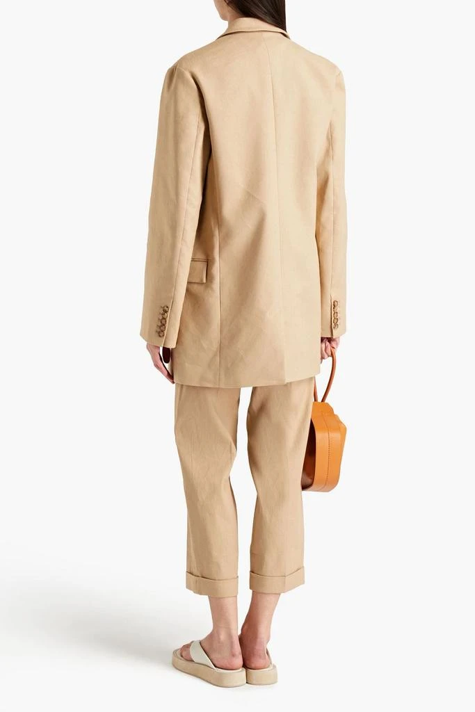 商品Joseph|Julia linen-blend twill blazer,价格¥1881,第3张图片详细描述
