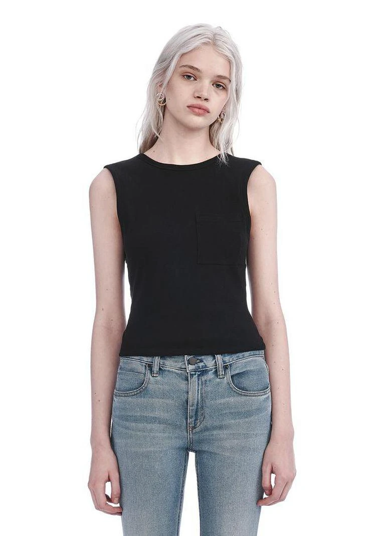 商品Alexander Wang|后背深V设计背心上衣,价格¥520,第2张图片详细描述