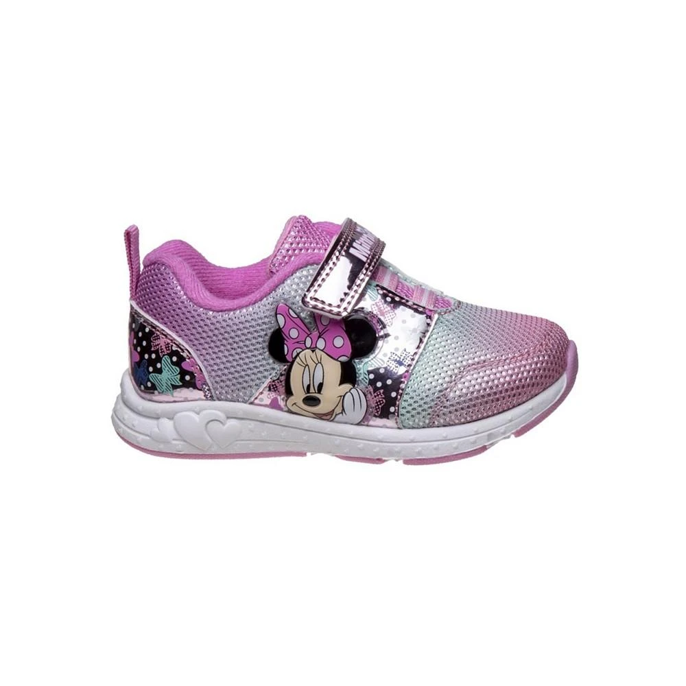 商品Disney|Little Girls Minnie Mouse Adjustable Strap Sneakers,价格¥299,第2张图片详细描述