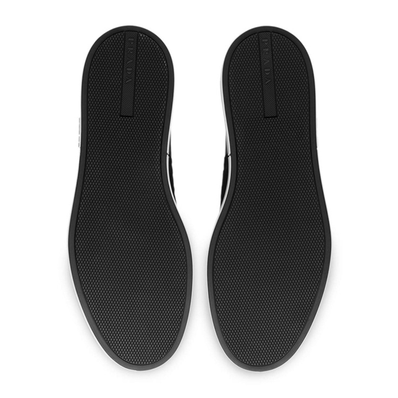 Prada 普拉达 男士黑色平底便鞋 4D3443-3KU0-F0002商品第2张图片规格展示