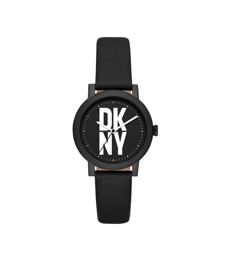 商品DKNY|Soho D Quartz Black Dial Ladies Watch NY6619,价格¥376,第1张图片