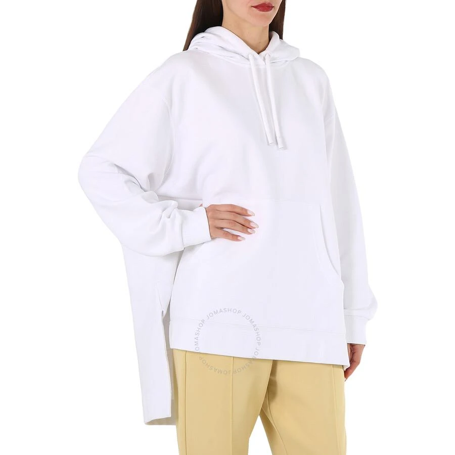 商品Burberry|Ladies White Aurore Stepped Hem Oversized Hoodie,价格¥2547,第3张图片详细描述