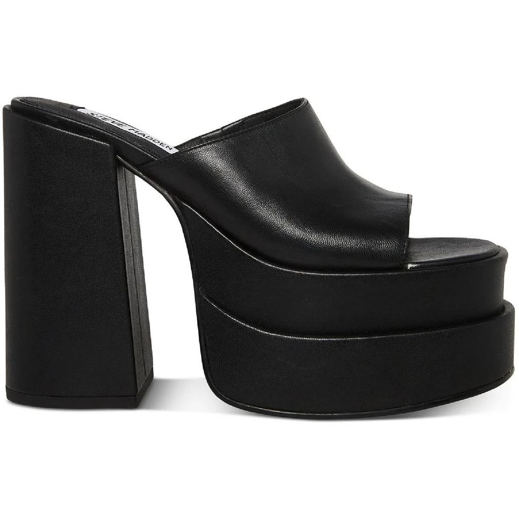 商品Steve Madden|Steve Madden Womens Leather Platform Heels,价格¥768,第2张图片详细描述