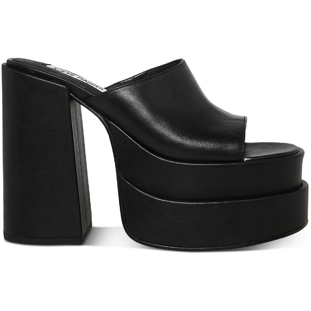 商品Steve Madden|Steve Madden Womens Leather Platform Heels,价格¥760,第4张图片详细描述