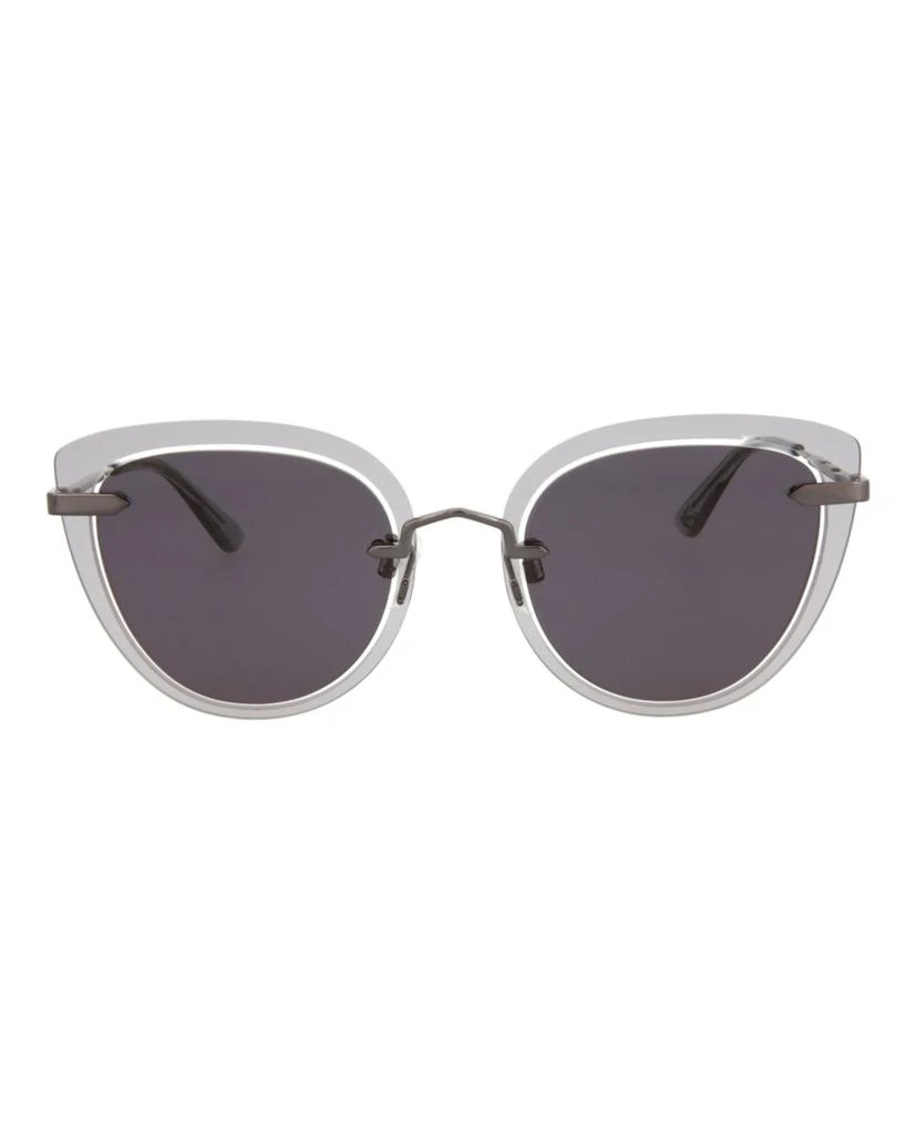 商品Alexander McQueen|Cat Eye-Frame Metal Sunglasses,价格¥442,第1张图片