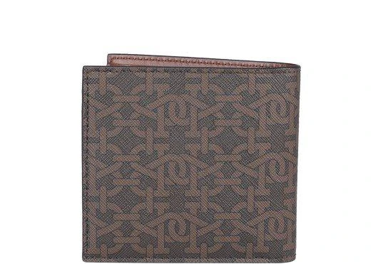 商品Bally|Bally Logo Monogram Printed Bifold Wallet,价格¥1202,第2张图片详细描述