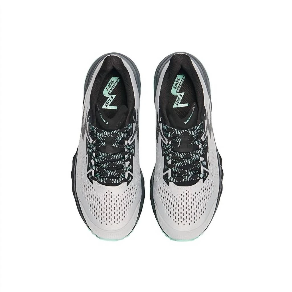 商品361 Degrees|Women's Yushan 3 Trail Running Shoes - Medium Width In Oyster Mushroom/black,价格¥906,第3张图片详细描述