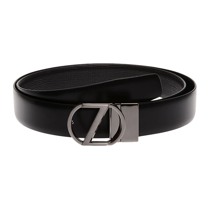 Z ZEGNA 男士黑色腰带 BBOX14-VIT-NTM【包装随机，部分无包装盒】 商品
