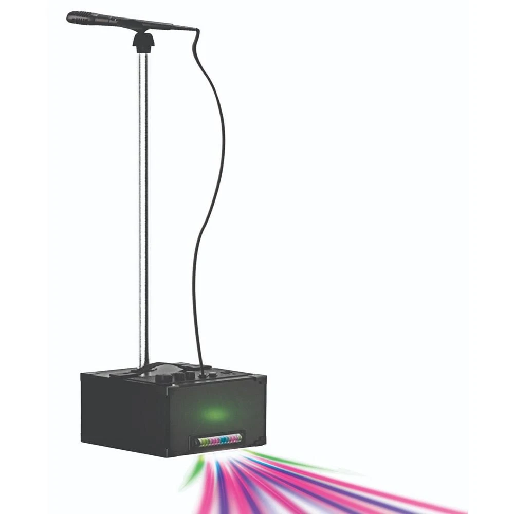 商品Brookstone|CLOSEOUT! Karaoke Speaker with Microphone Stand and Microphone,价格¥558,第1张图片