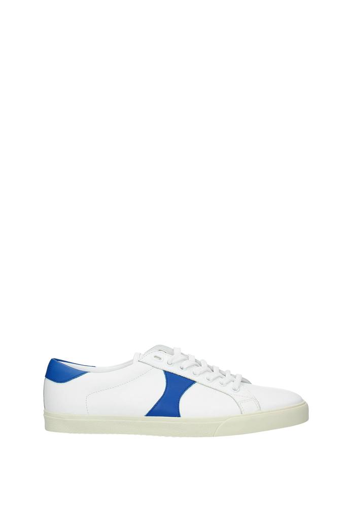 Sneakers Leather White Blue商品第1张图片规格展示