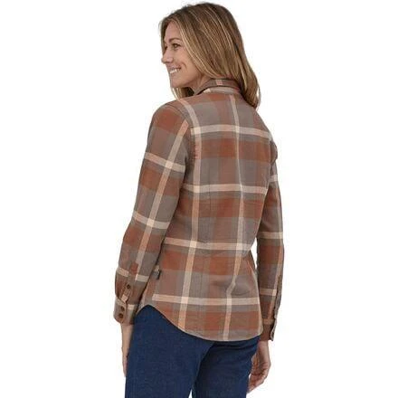 商品Patagonia|Organic Cotton Midweight Fjord Flannel Shirt - Women's,价格¥164,第2张图片详细描述