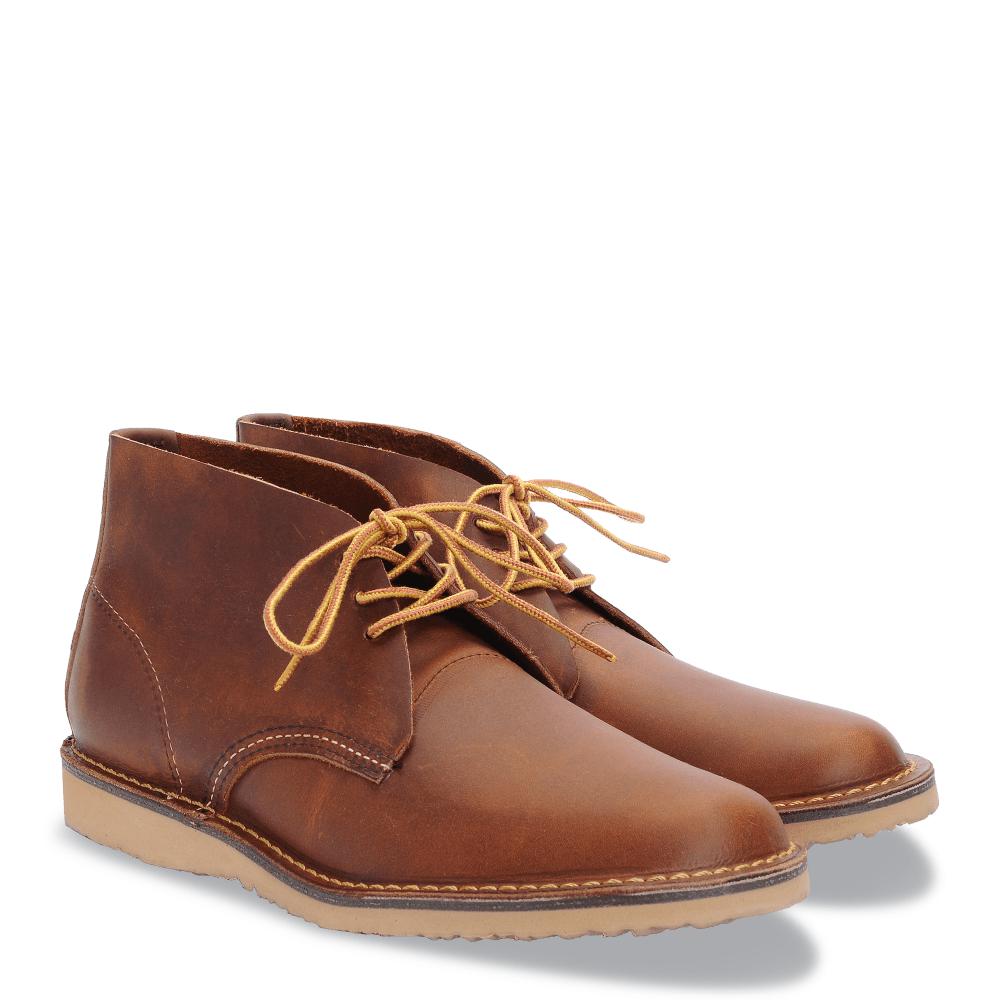 RED WING SHOES 03322D CHUKKA Colour: COPPER商品第1张图片规格展示