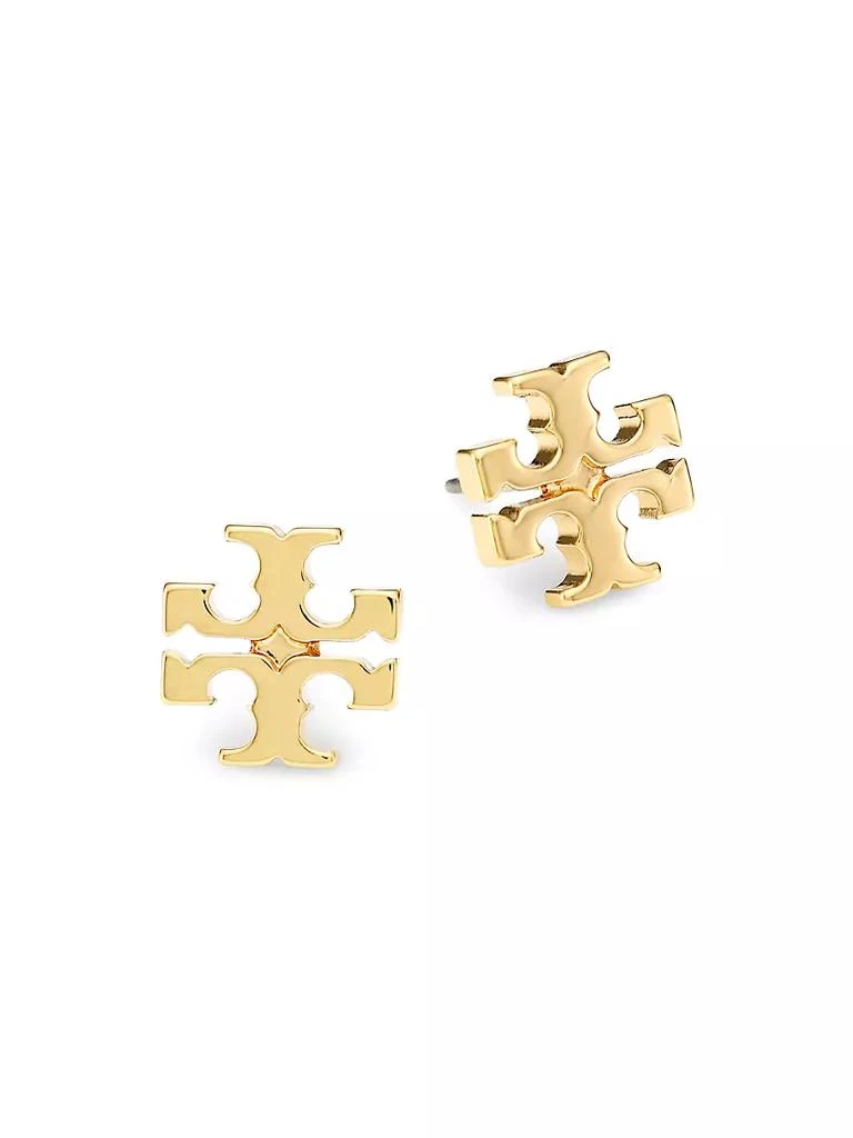 商品Tory Burch|T-Logo Goldtone Stud Earrings,价格¥586,第1张图片