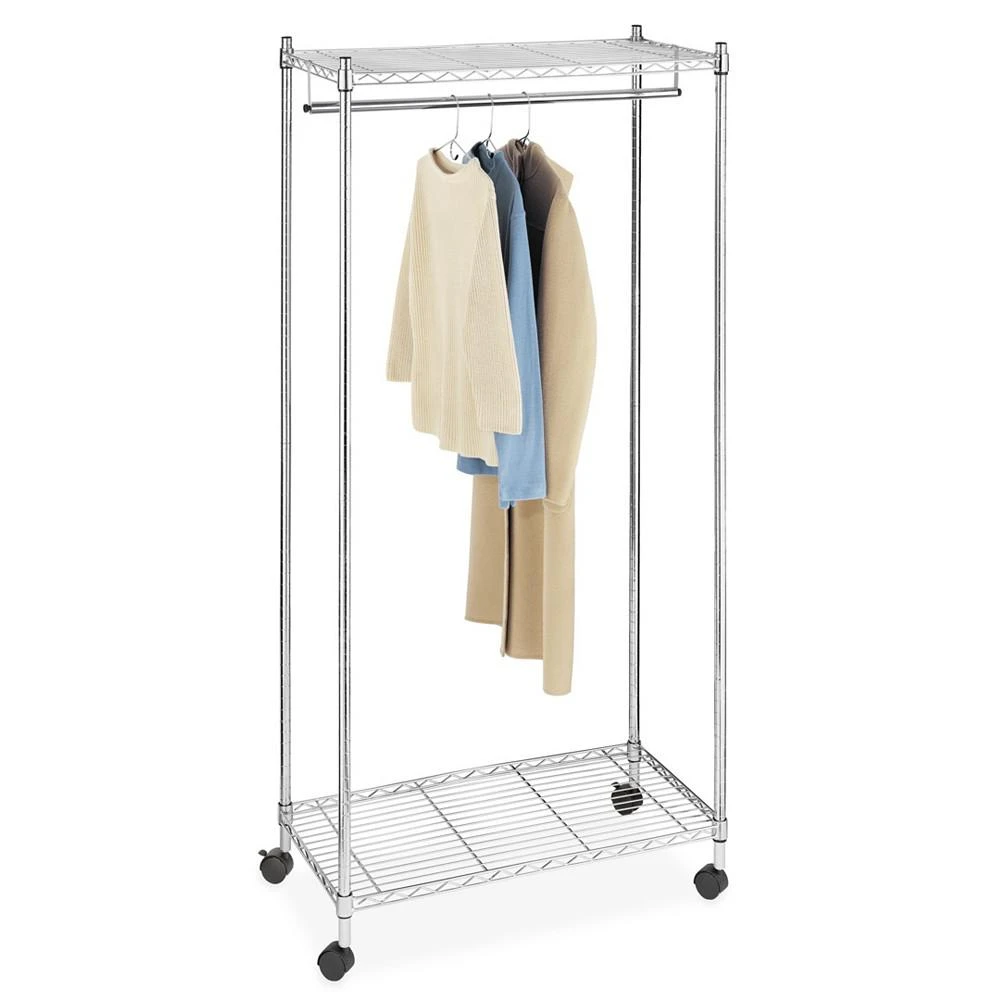 商品Whitmor|Supreme Rolling Garment Rack,价格¥1174,第1张图片