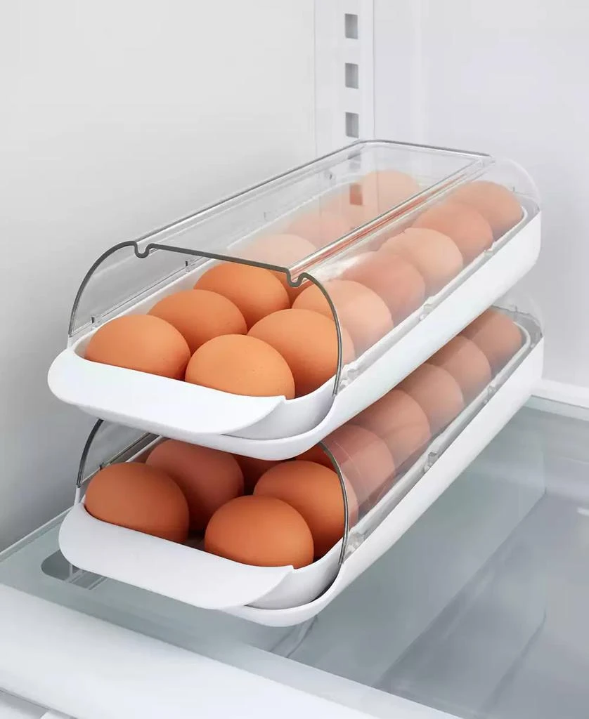 商品YouCopia|3.30" FridgeView Rolling Egg Holder,价格¥187,第2张图片详细描述