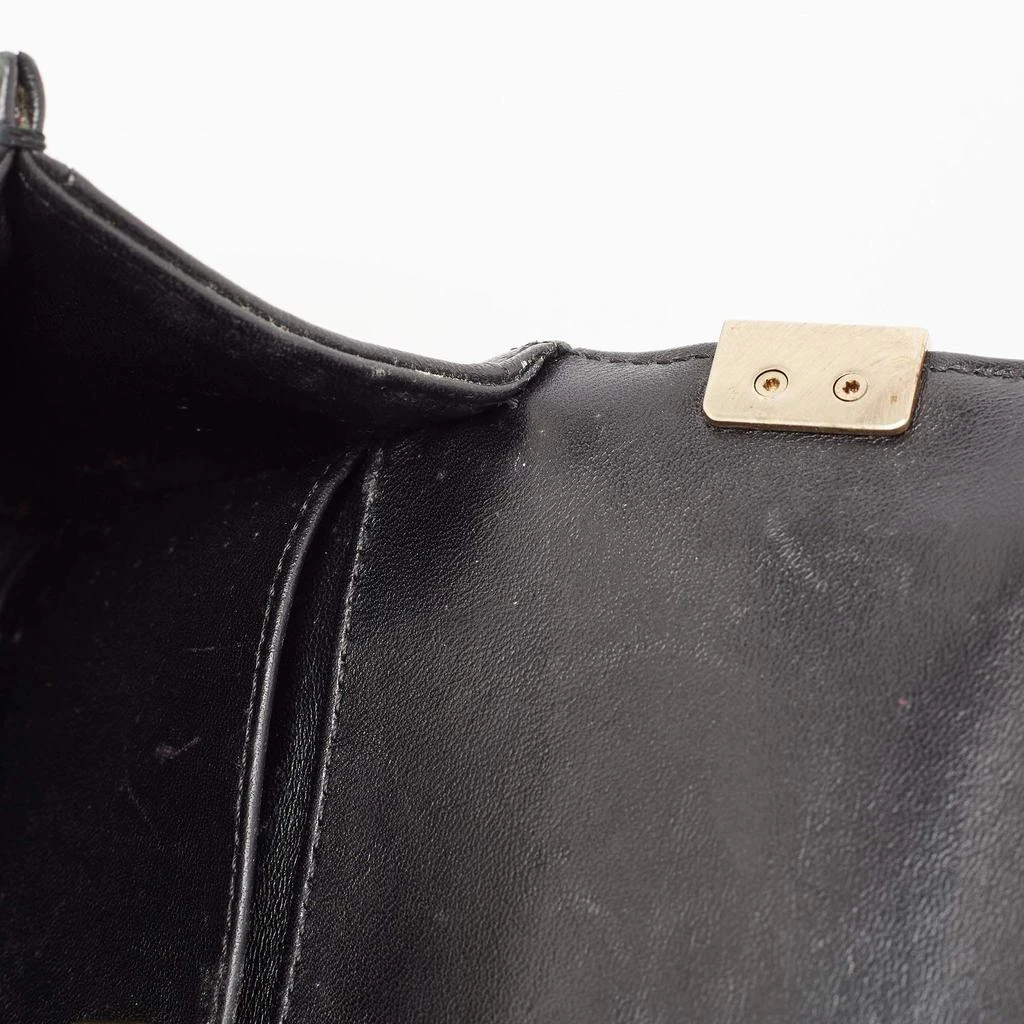 Chanel Black Leather and Sequins Tile Brasserie Mosaic Small Boy Bag 商品