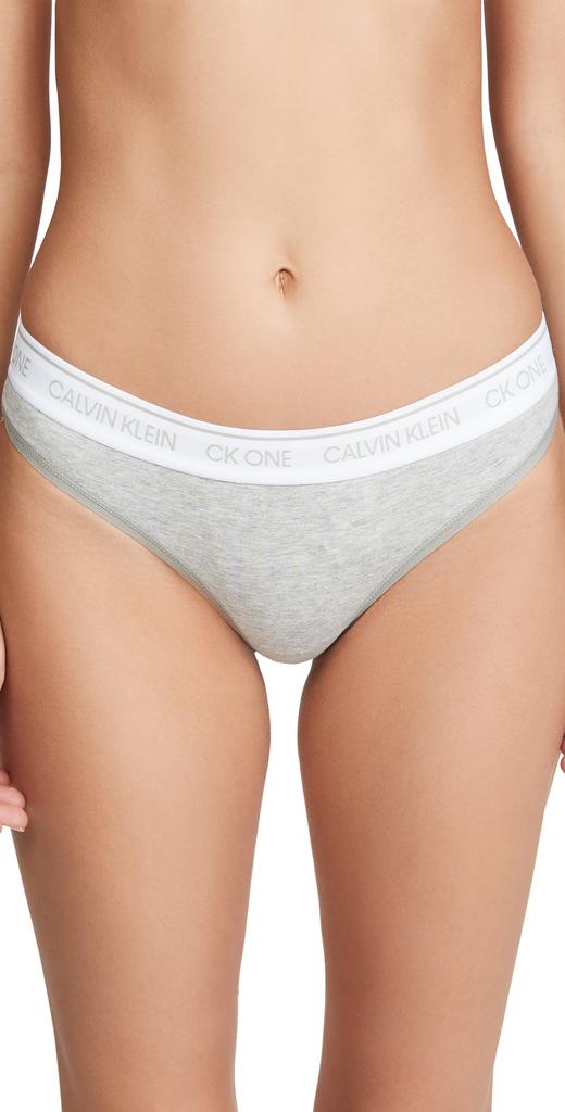 Calvin Klein Underwear One Cotton 丁字裤商品第1张图片规格展示