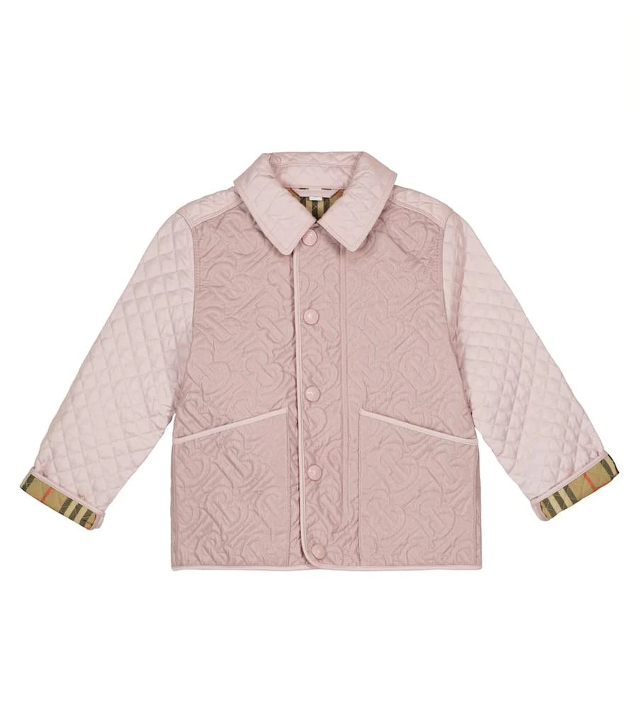 商品Burberry|Monogram quilted jacket,价格¥2417,第1张图片