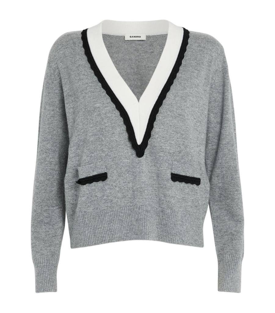 Wool-Cashmere Sweater商品第1张图片规格展示