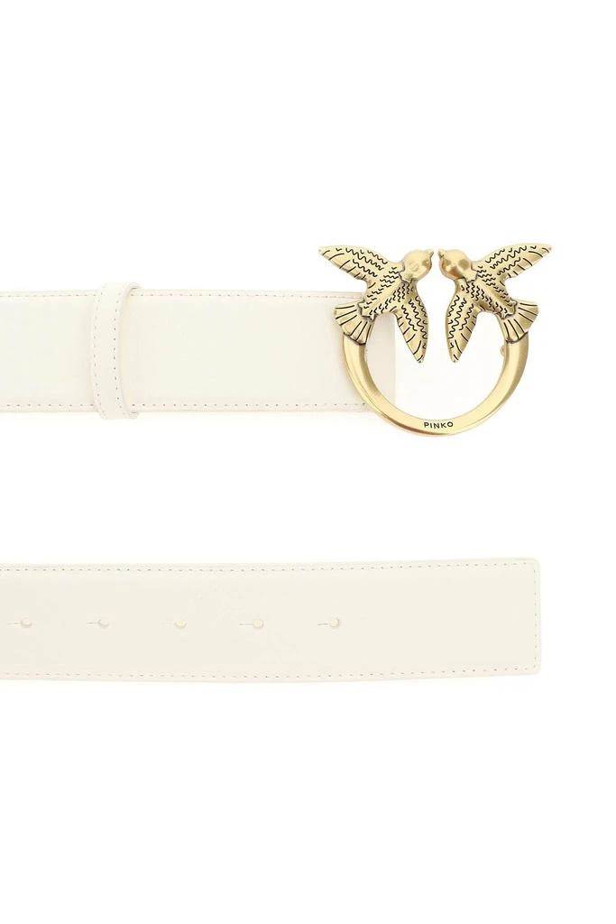 商品PINKO|LOVE BIRDS LEATHER BELT,价格¥355,第2张图片详细描述