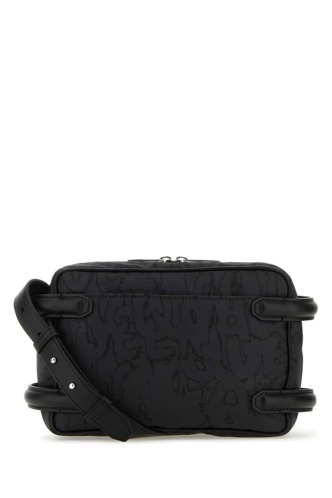 商品Alexander McQueen|Alexander McQueen The Harness Logo-Printed Zipped Camera Bag,价格¥3228,第2张图片详细描述